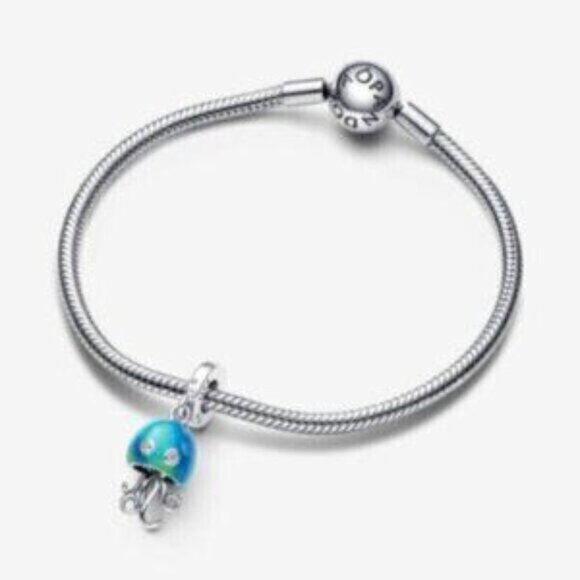 Pandora Color-changing Jellyfish Dangle Charm - Picture 4 of 5
